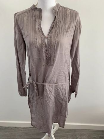 Robe gris taupe Comptoir des Cotonniers T38