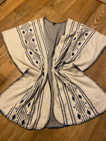 Gilet poncho Orchestra 14 ans (164cm) n