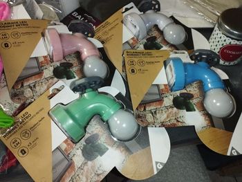 Éclairage LED robinet rétro