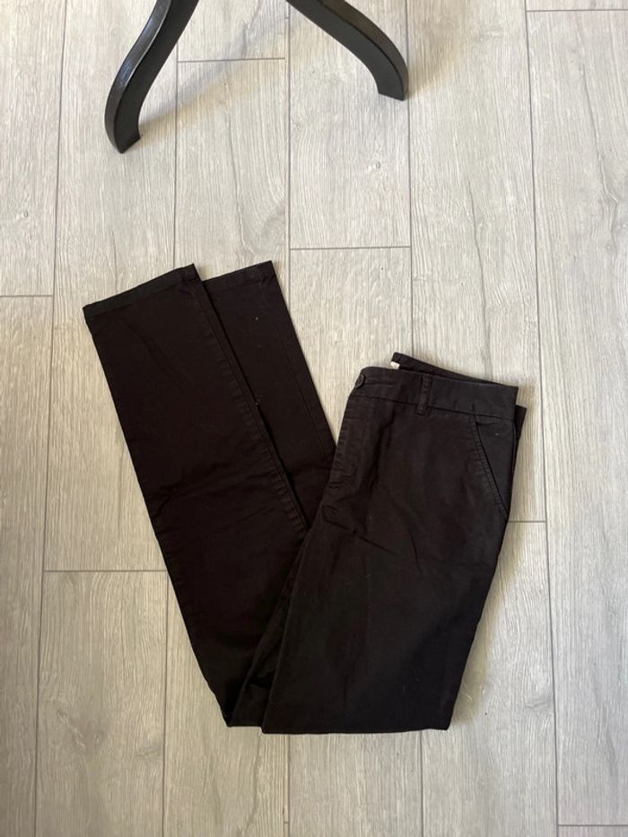 Pantalon chino noir