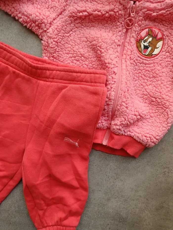 Ensemble PumaxTom&Jerry orange rose 62cm - photo numéro 3
