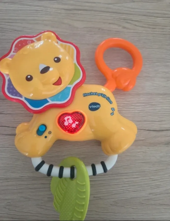 Hochet p'tit lion Vtech - photo numéro 3