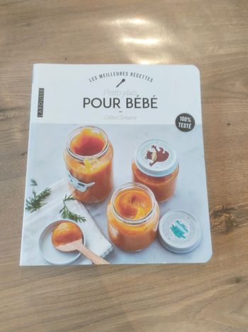 Livre de cuisine pour bébé