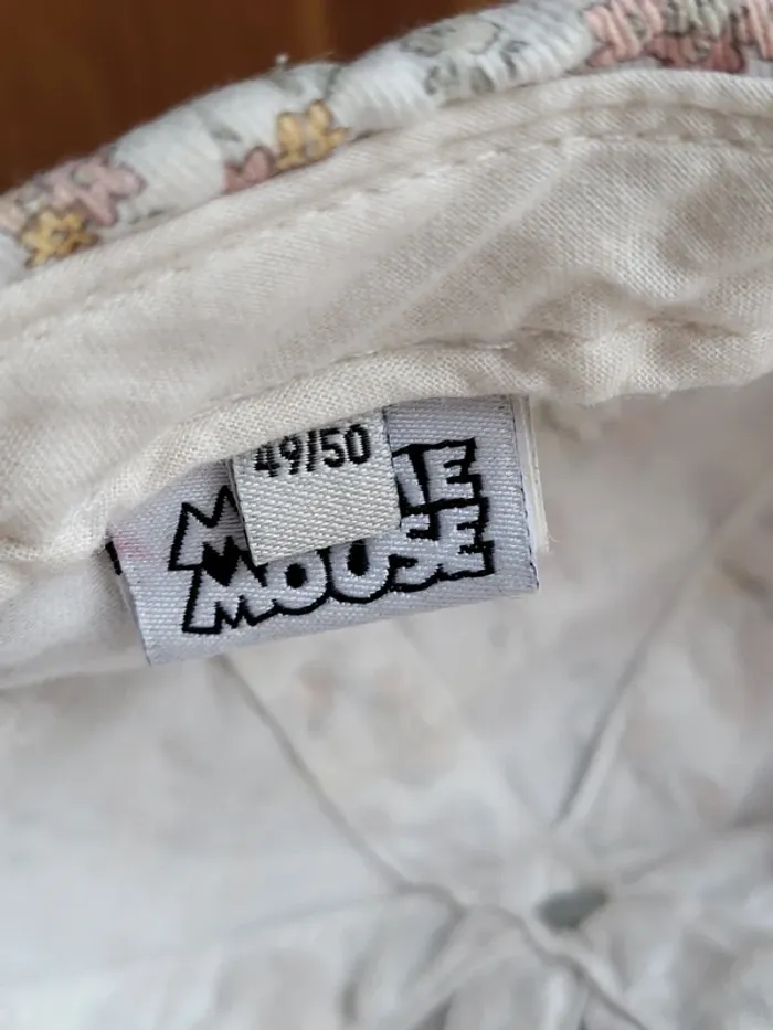 Casquette fleurie broderie Minnie Mouse Disney - photo numéro 9
