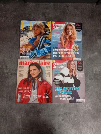 Magazines presse féminine
