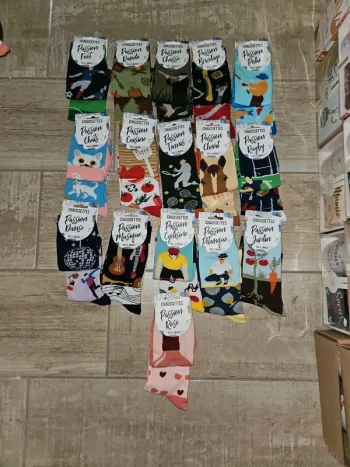 Chaussettes passion dépareillées