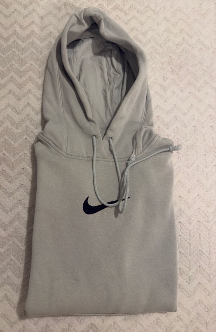Sweat à capuche Nike bleu clair – Taille XS – Très bon ét - photo numéro 4
