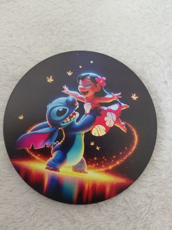 Sous-verre stitch et lilo