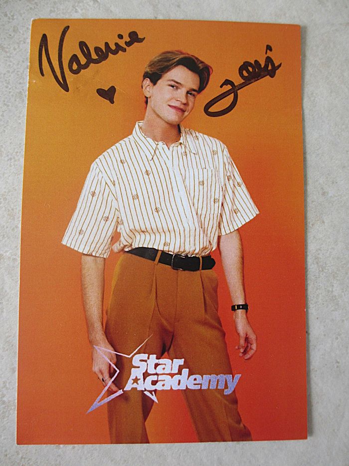 Photo dédicacée de Louis Albi – Star Academy 2022