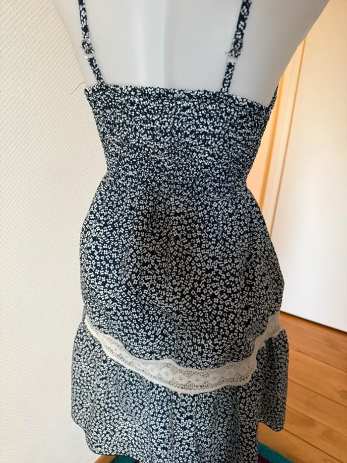 Robe vintage bleu en très bon état taille 36 - photo numéro 6