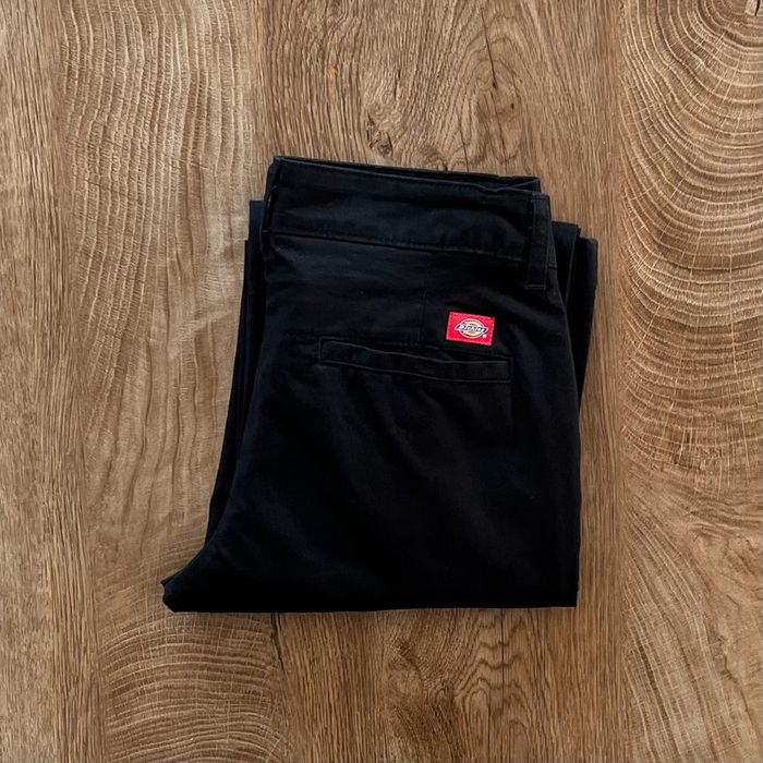 Pantalon évasé/flare/bootcut noir Dickies, femme, taille 2 R (W 26 = 36 taille française)