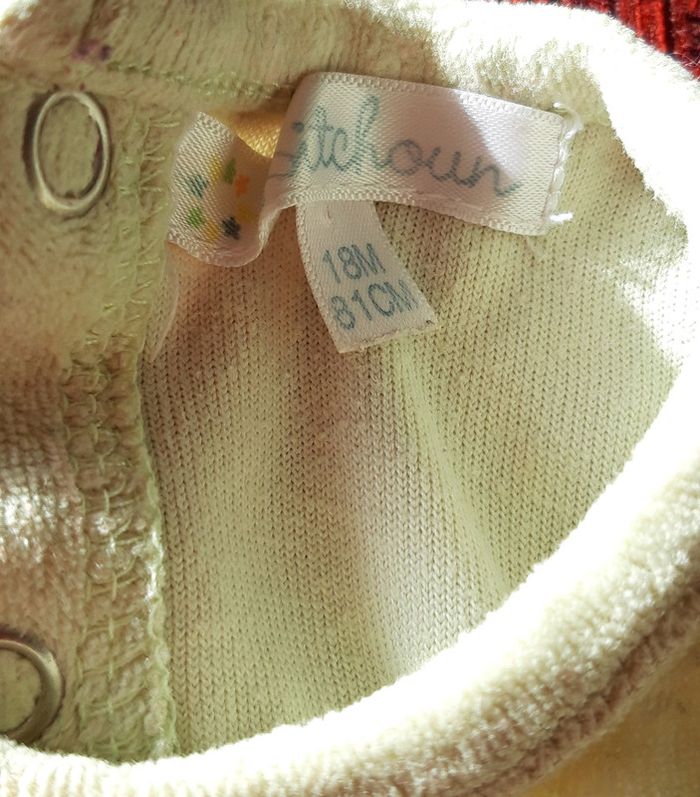 Pyjamas garçon-fille 18-24 mois 1 pièce / Kitchoun - photo numéro 3