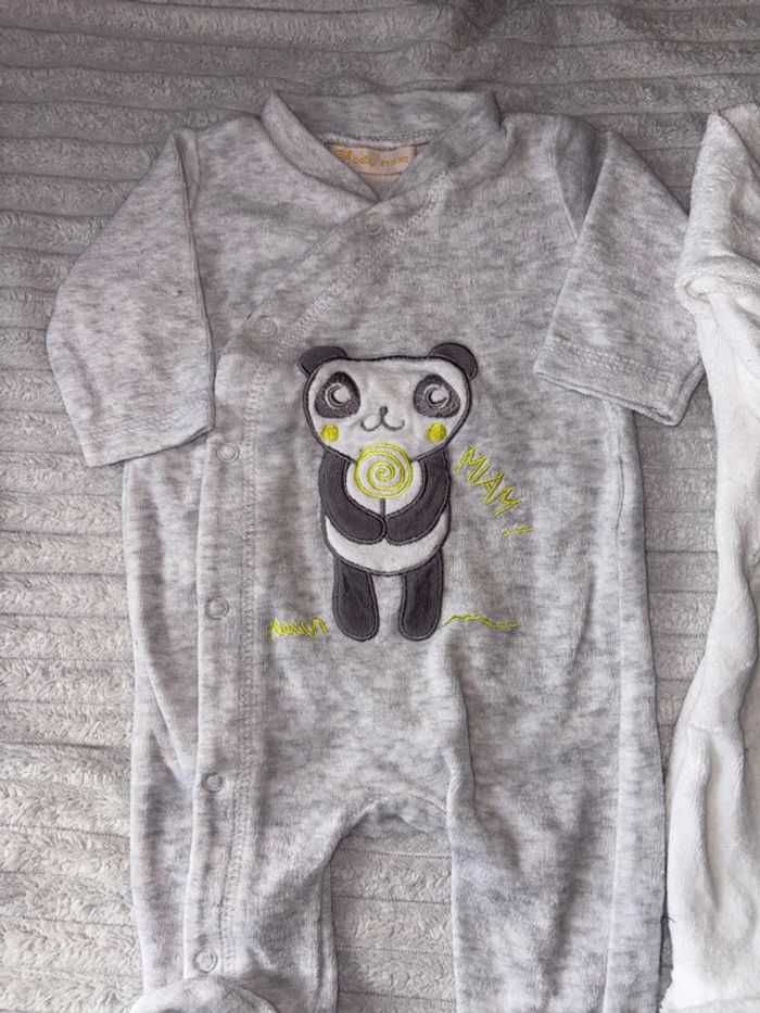 Lot pyjama velours - photo numéro 3
