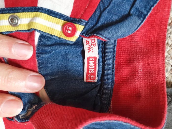 Lot 2 polos 6 mois catimini dpam - photo numéro 2