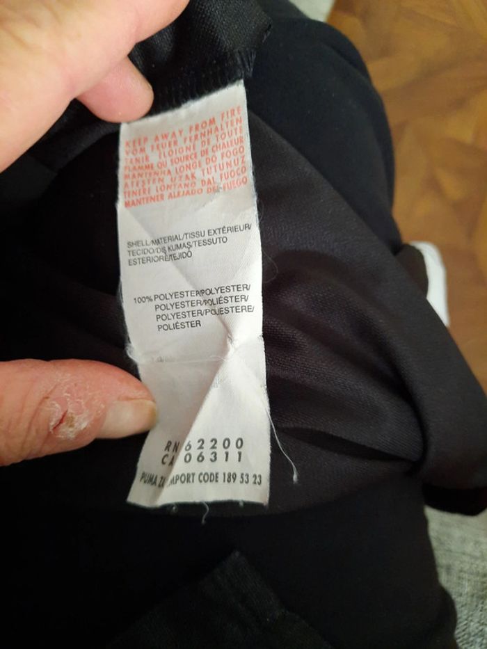 Sweat shirt manche longue homme foot puma - photo numéro 7