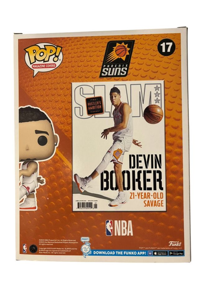 Funko Pop Magazine Covers NBA Slam Devin Booker 17 neuf - photo numéro 2