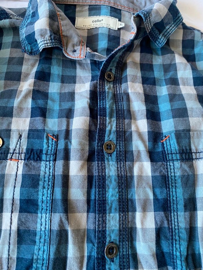 Chemise à carreaux Xl celio - photo numéro 2