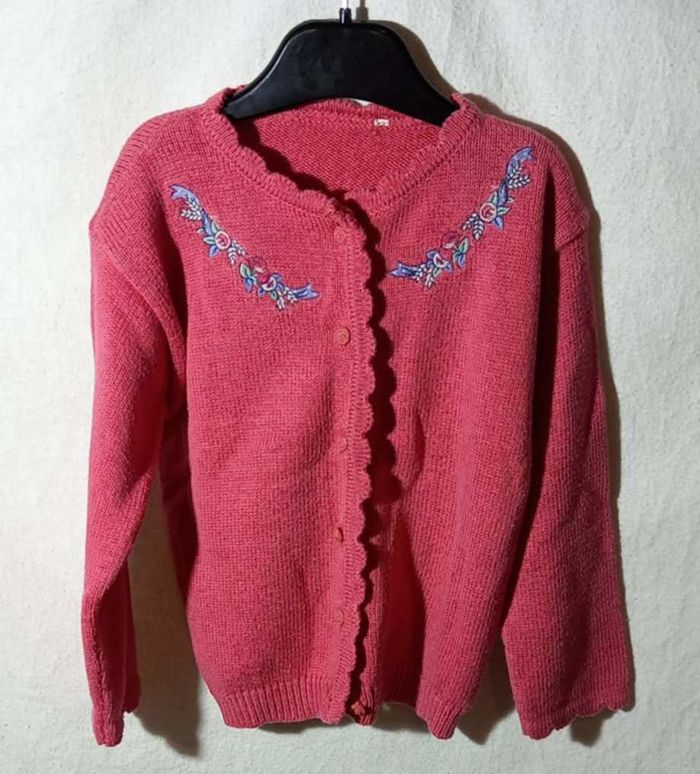 gilet rose