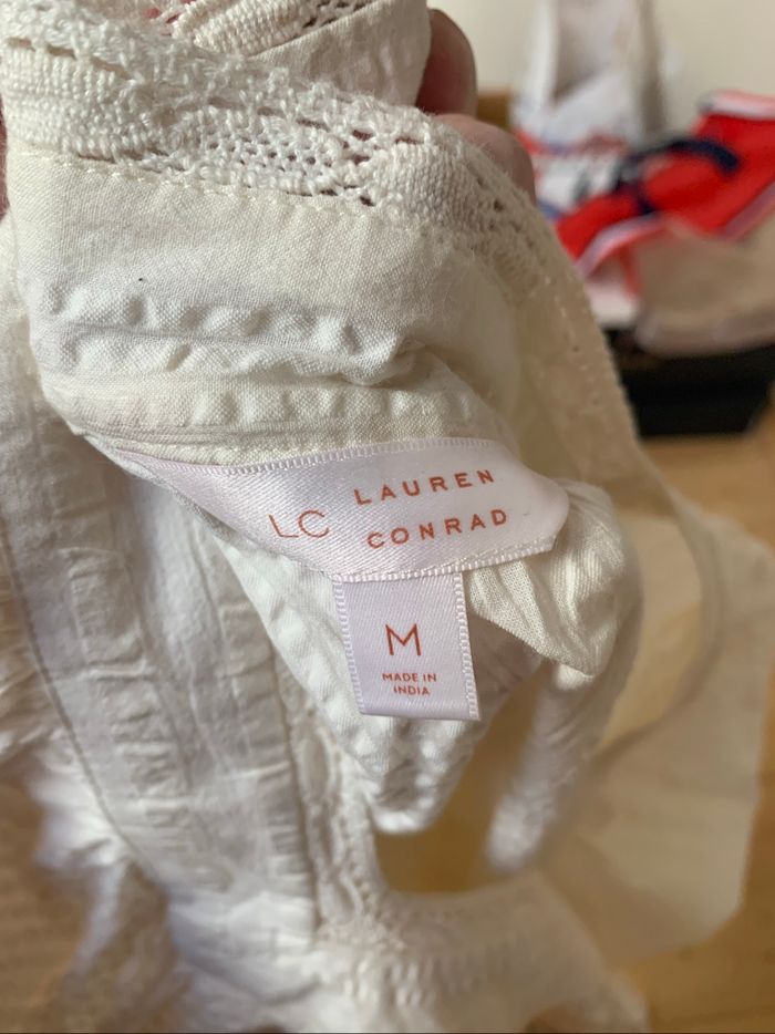 Blouse écru manches 3/4 taille 38 - photo numéro 3