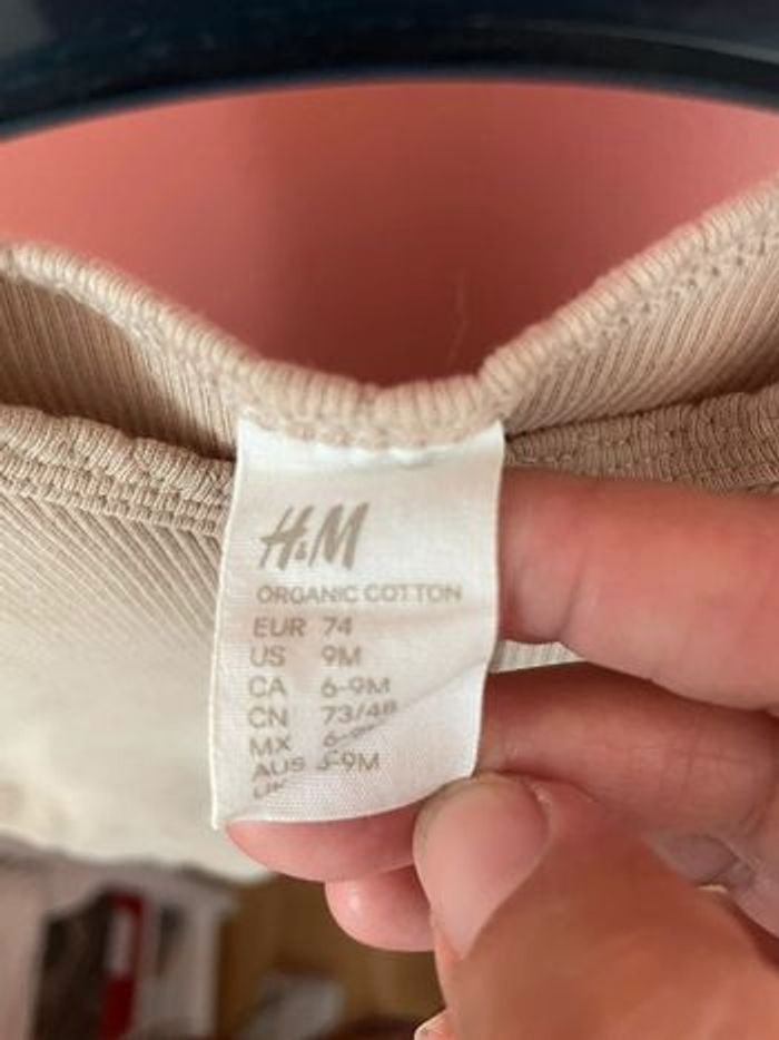 Débardeur coton bio H&M 74cm - photo numéro 2