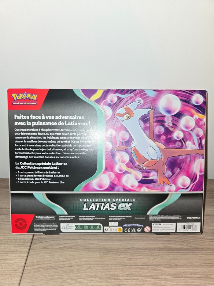 Coffret carte pokemon latias ex - photo numéro 2