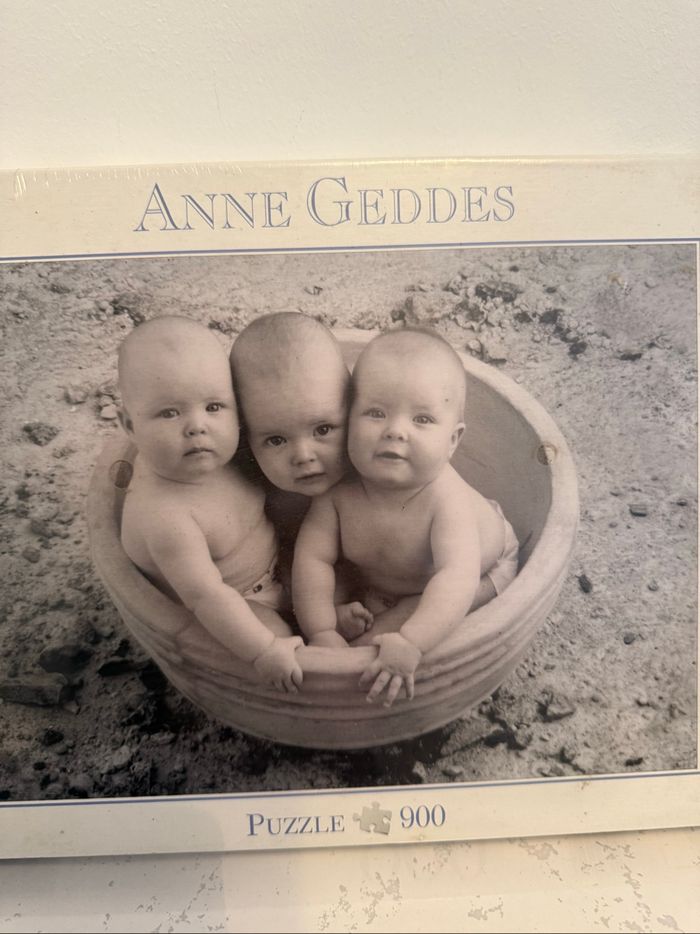 Puzzle Anne Geddes photo bébé neuf