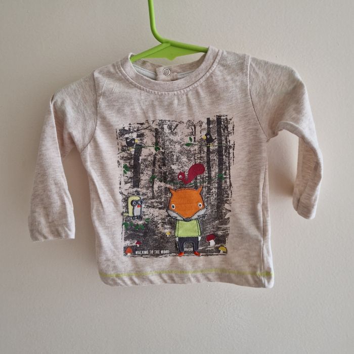 6 mois tee-shirt la forêt