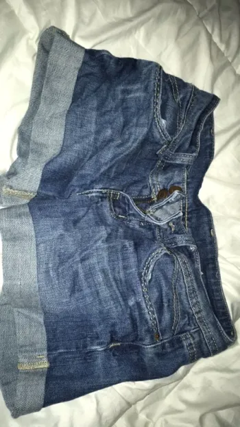 Short jean femme