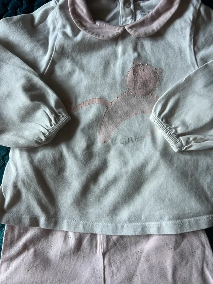 Lot de 2 pyjamas 2 pièces – Obaïbi – 18 mois - photo numéro 3