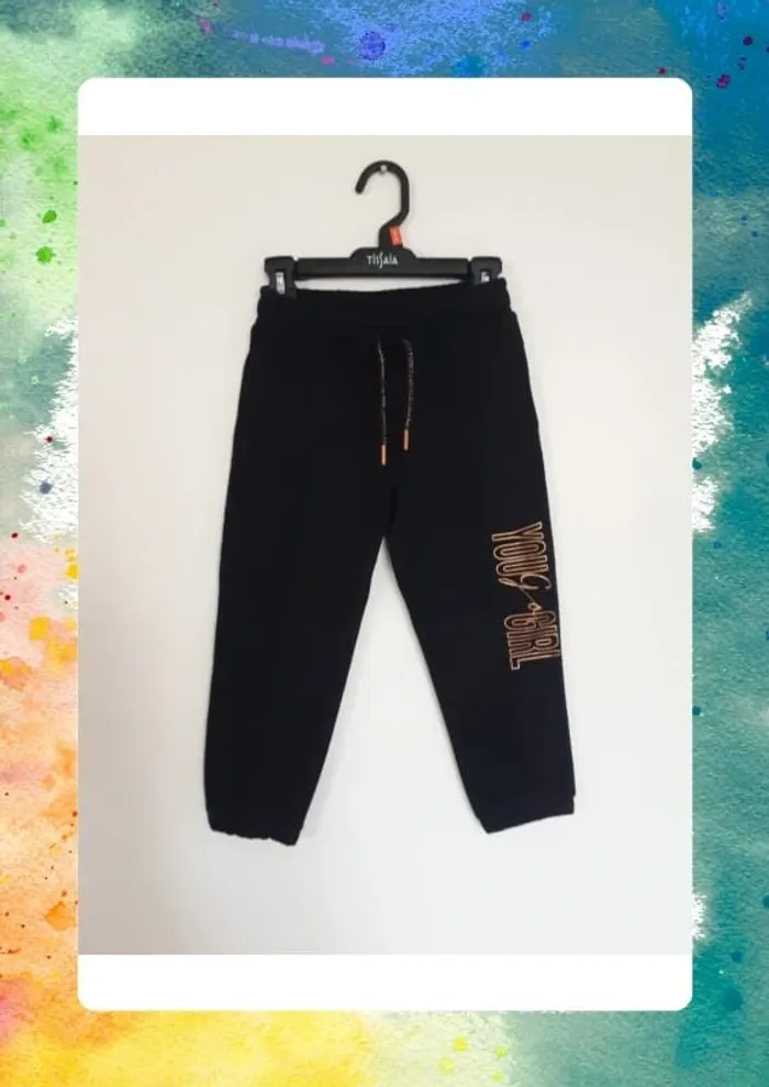 Pantalon de jogging chaud avec dorure 6 ans