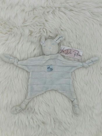 Doudou plat étoile mouton lapin ours chien Tex