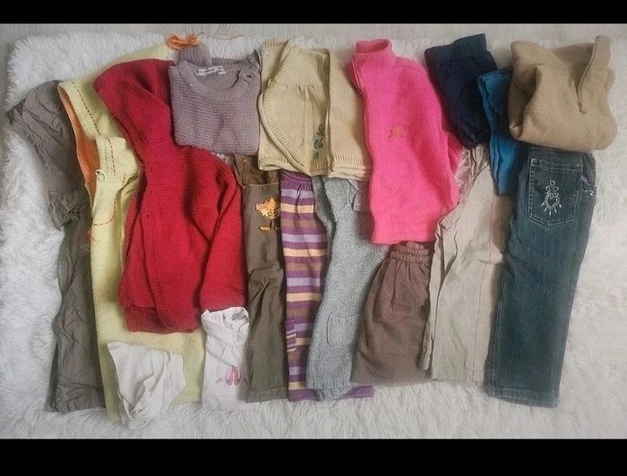 Lot 17 articles automne/hiver 2 ans