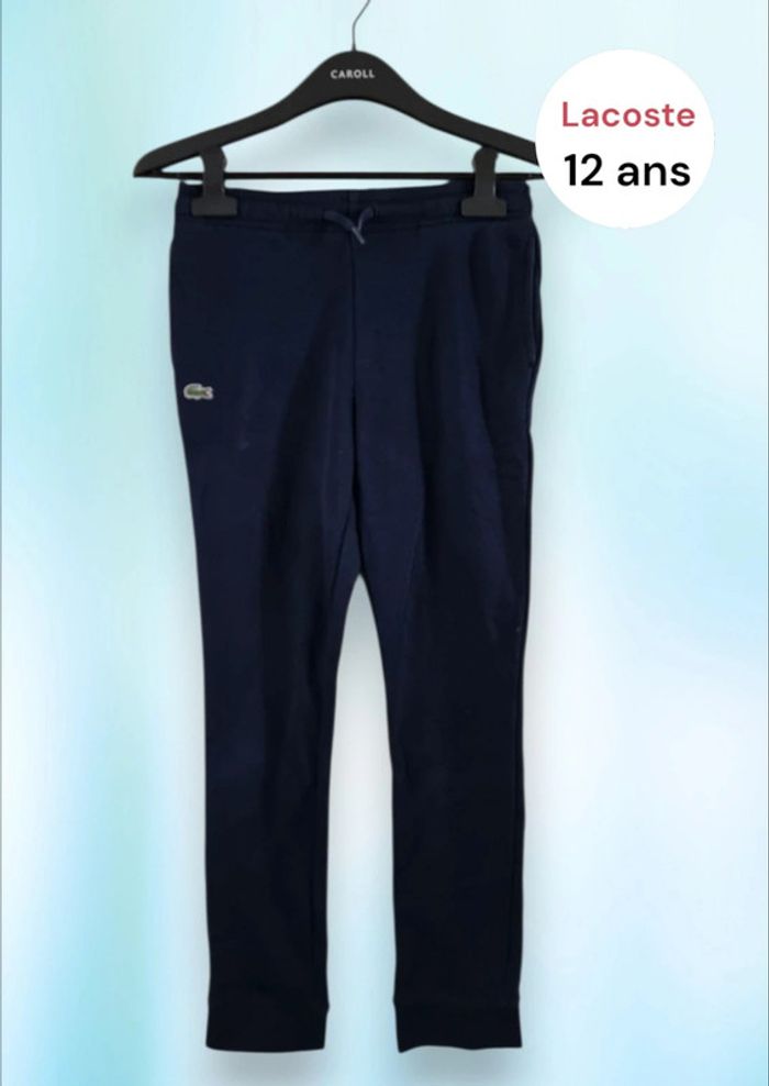 Lacoste pantalon de survetement molleton * taille 12 ans * - photo numéro 2