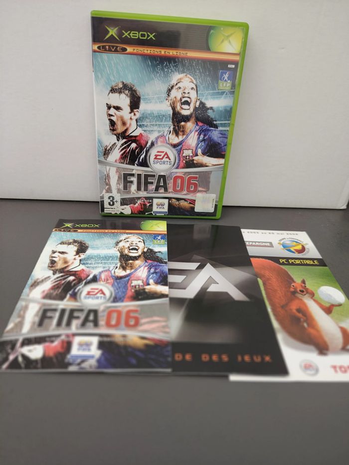 Boîtier Fifa 06 xbox