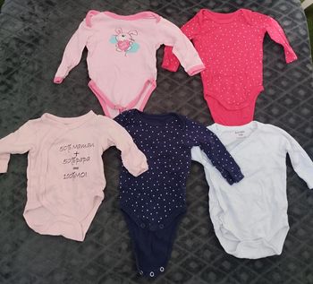 Lot bodies manches longues