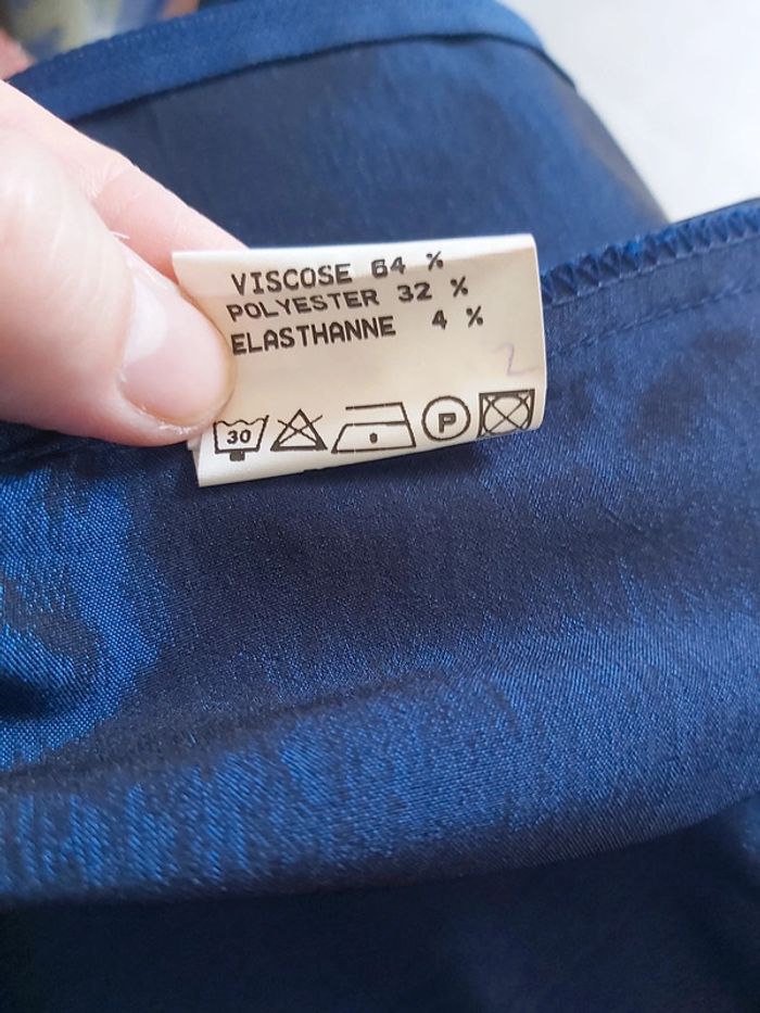 Robe de soirée bleue - photo numéro 7