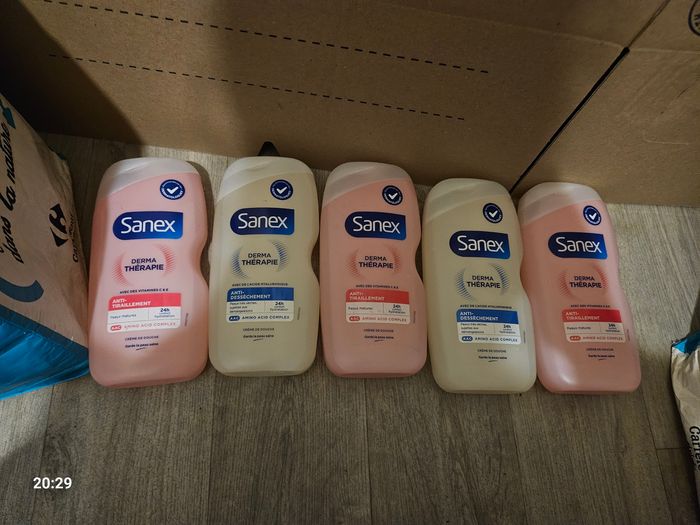5 gel douche sanex  thérapie - photo numéro 2