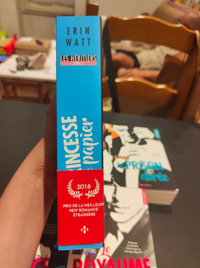 Série la princesse de papiers 5 tomes - photo numéro 3