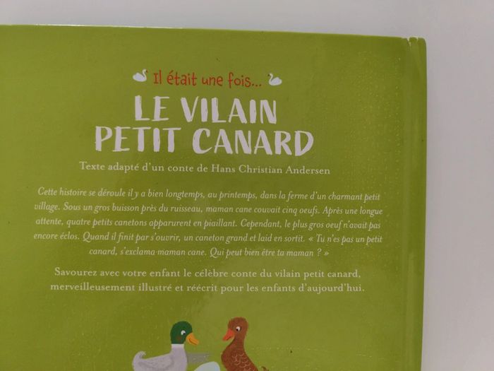 Le vilain petit canard - photo numéro 2