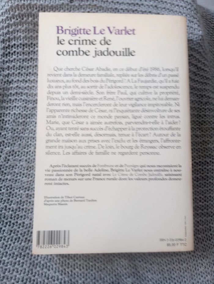 Brigitte Le Varlet - Le crime de combe jadouille - photo numéro 2