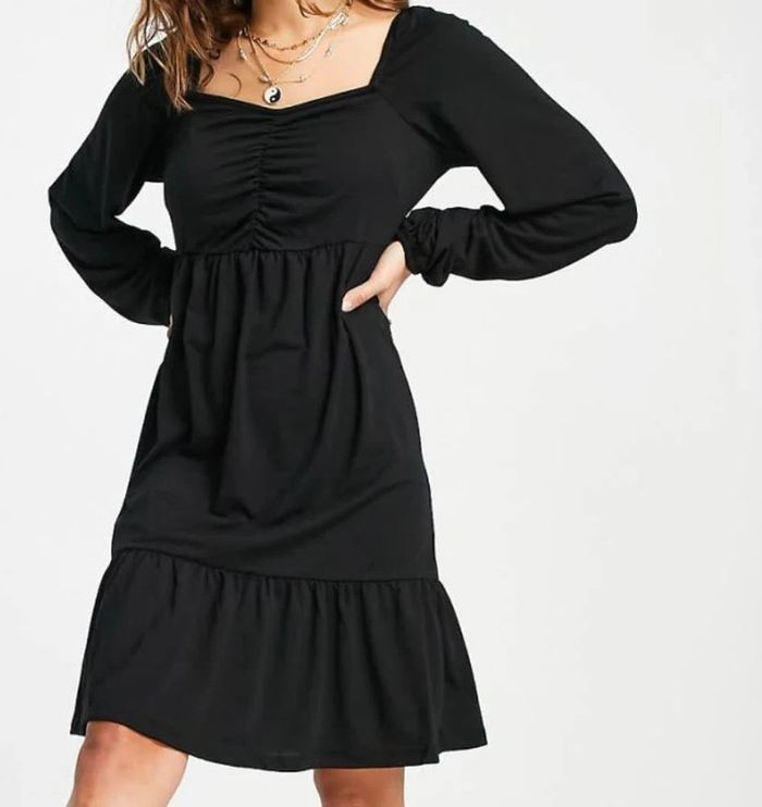Robe manches longues style bouffantes Vila Taille S - photo numéro 5
