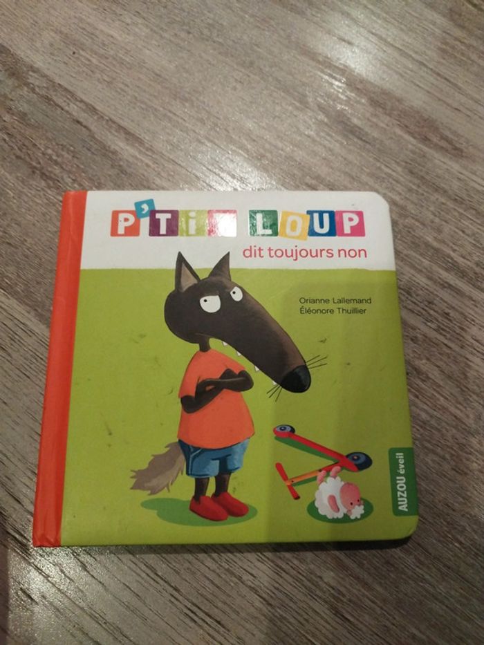 Livre p'tit loup dit toujours non - photo numéro 2