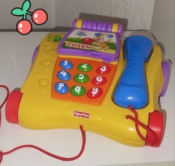 Fisher Price Mon téléphone éducatif J'apprends à compter 