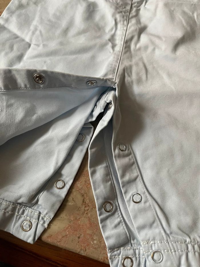 Salopette combinaison d été en coton garçon 12mois - photo numéro 2