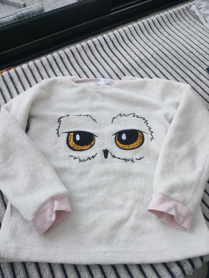 Haut de pyjama fille 8 ans