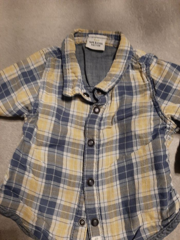 Tenue pantalon + 2 chemises TAO - photo numéro 3