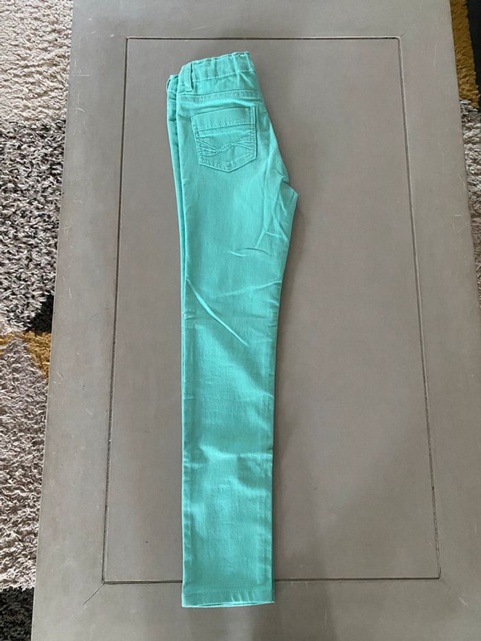 Jeans Urban Star vert turquoise taille 12 ans neuf sans étiquette - photo numéro 10