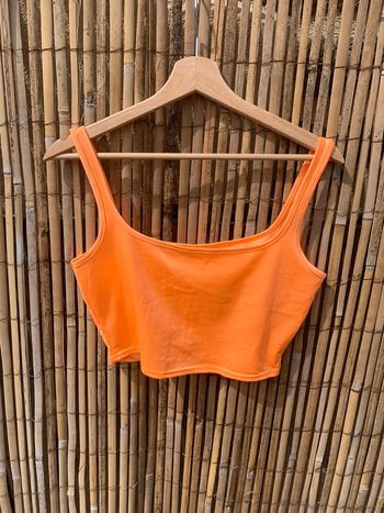Crop top orange