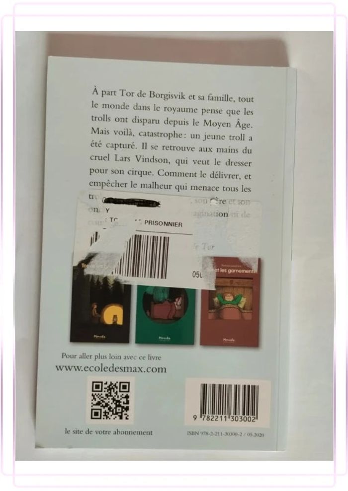 📖 Livre : Tor Et Le Prisonnier - Thomas Lavachery 📖 - photo numéro 2