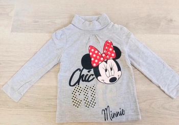 Pull fin col roulé fille 36 mois / 3 ans - sous pull